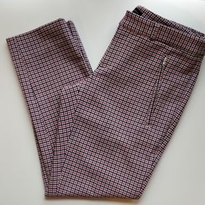 Banana Republic checkerd skinny dress pants